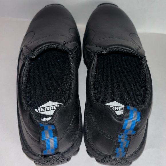 Merrell Men's Jungle Moc 2 Pro Slip-On Loafers Size 7 Black, traction soles - Picture 10 of 16